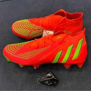 adidas Predator Edge.1 SG Soccer Cleats ‘Game Data Pack’ GW1016 Men’s Size 11